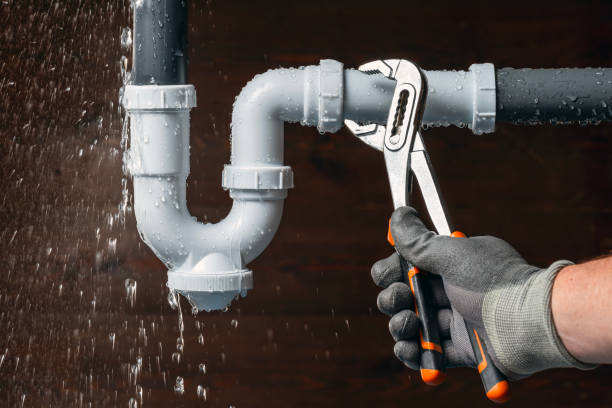 Professional Burst Pipe Repair technician working in Muncie, IN